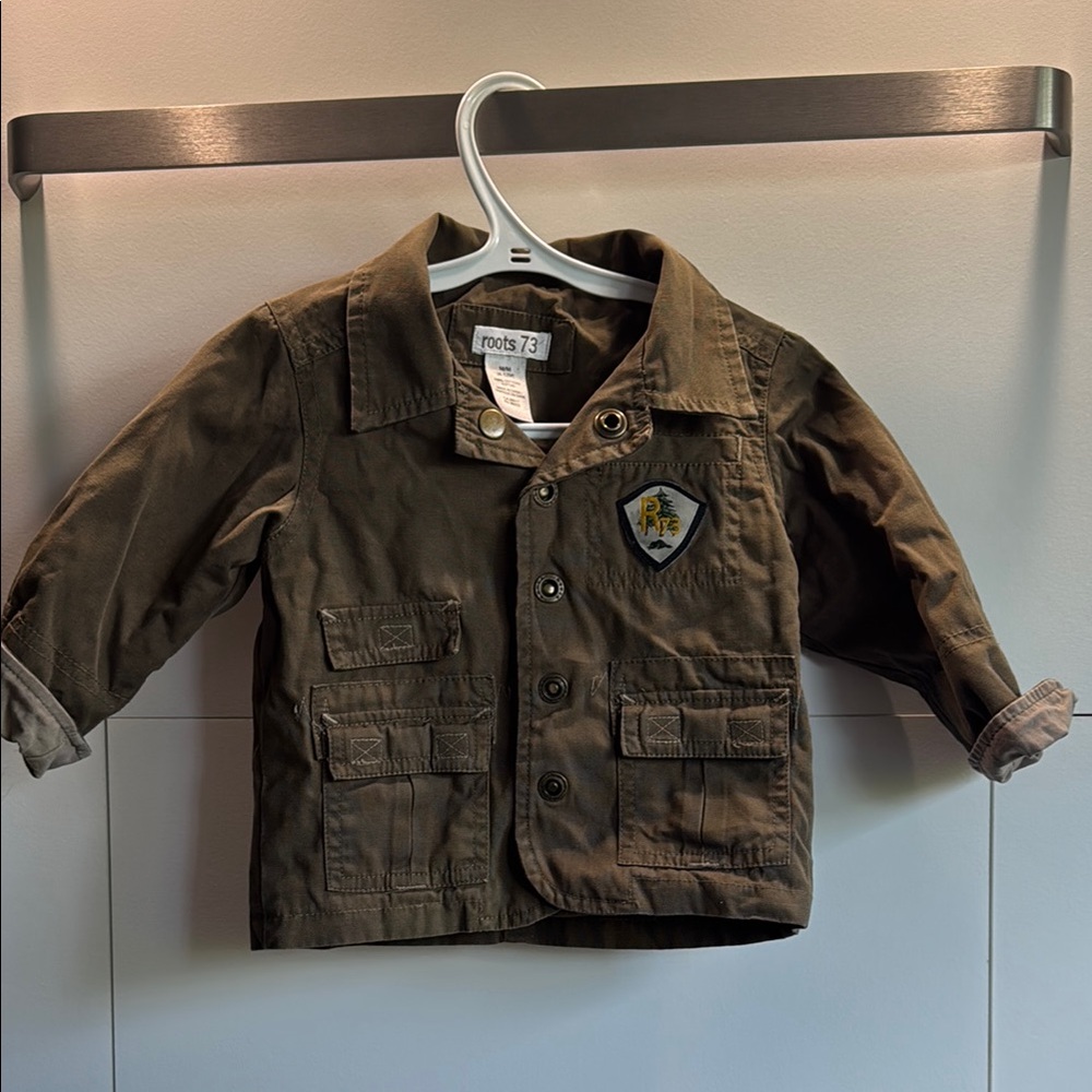Roots Kids Dark Brown Blazer